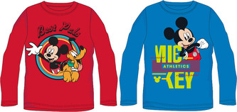 Bluzka chłopięca z długim rękawem Myszka Mickey