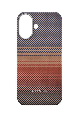Pitaka Tactile Woven Case, Sunset -  iPhone 16