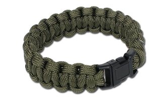 Mil-Tec - Bransoletka surwiwalowa - Zielony OD - 16370101 - L