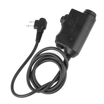 Earmor - M51 PTT Military Standard Version - Motorola 2-pin - M51-M2 Earmor - M51 PTT Military Standard Version - Motorola 2-pin - M51-M2