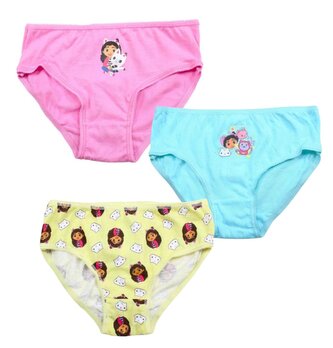 SADA 3 KS KALHOTKY GÁBININ KOUZELNÝ DOMEK - GABBY’S DOLLHOUSE - velikost 8-9