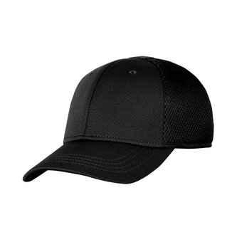 Condor - Czapka z daszkiem Flex Cap Tactical Mesh - Czarna - 161244-002 - S/M