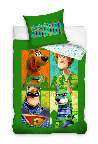 Pościel 135 x 200 cm + 80 x 80 cm Scooby Doo