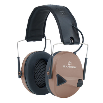 Earmor - Aktywne ochronniki słuchu M30 - Coyote Brown - M30-CB Earmor - Aktywne ochronniki słuchu M30 - Coyote Brown - M30-CB