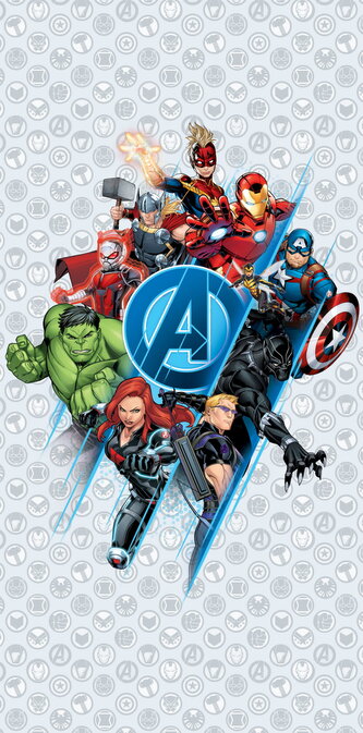 Ręcznik plażowy / kąpielowy 70 x 140 cm  Avengers