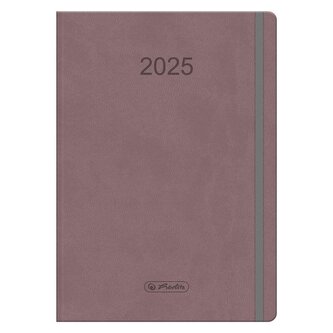 Kalendarz 2025 A5 tygodniowy Flex b.róż HERLITZ