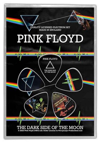 Kytarová trsátka Pink Floyd: Dark Side Of The Moon set 5 kusů