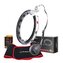 SET HHM15 ČERNÁ + BR163 HULA HOOP OBRUČ SE ZÁVAŽÍM, MAGNETY A POČÍTADLEM HMS