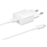 EP-T1510XWE Samsung USB-C 15W Cestovní nabíječka + USB-C Datový Kabel White (Pošk. Balení)