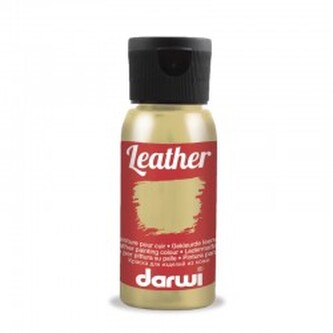 Barva na kůži Darwi Leather 50ml – 050 Gold