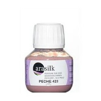 Barva na hedvábí Darwi Arasilk 50ml – 423 Peach