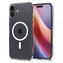 Spigen Crystal Flex MagSafe kryt iPhone 16 crystal clear