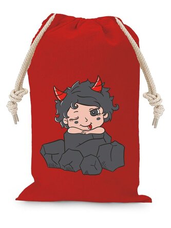 Nekupto Mikulášský pytlík látkový Čert