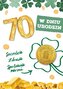Karnet urodziny 70