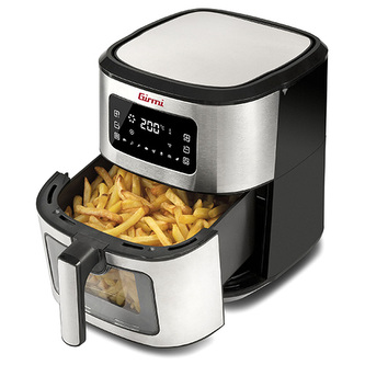 Fritéza Girmi, FG8800, kapacita koše 6,5 L, digitální displej, časovač, 1700 W