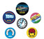 Plackový set Back to the Future - Symbols