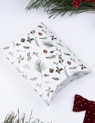 Be Nice krabičky V Jehličí na balení dárků - světlé Střední krabička 21x16x4,5 cm