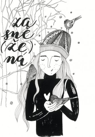 Be Nice Plakát Zasněná A3 – 297 x 420