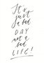 Be Nice Plakát Bad day A3 – 297 x 420