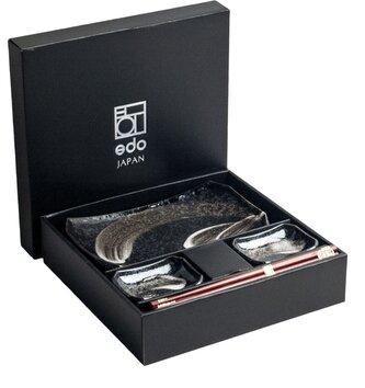 Japonský keramický set na sushi Ansen 4 ks