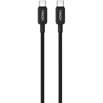 Rixon datový a nabíjecí kabel USB-C/USB-C nylon PD60W