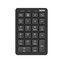PORT CONNECT Bluetooth Rechargeable Keypad, Bluetooth dobíjecí numerická klávesnice,černá