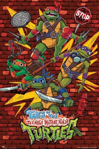 Plakát, Obraz - Tales of the Teenage Mutant Ninja Turtles, 61 × 91.5 cm