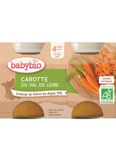 BABYBIO mrkev 2x130 g