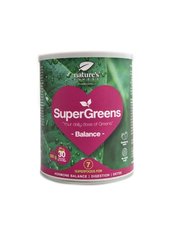 Natures Finest - Nutrisslim - Bio Supergreens balance 150g Natures Finest - Nutrisslim - Bio Supergreens balance 150g