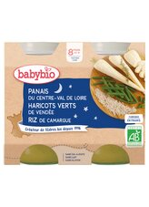 BABYBIO pastinák s fazolkami a rýží 2x200g