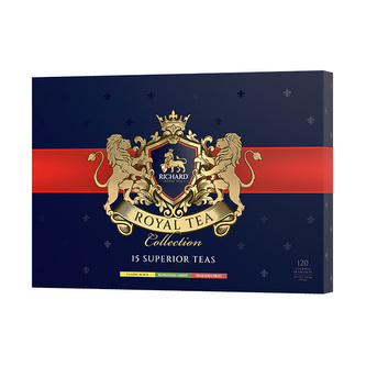 RICHARD Royal Tea Collection 230,4g (120 sáčků, kolekce čajů) RICHARD Royal Tea Collection 230,4g (120 sáčků, kolekce čajů)