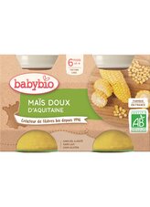 BABYBIO sladká kukuřice 2x130 g