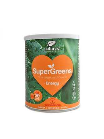 Natures Finest - Nutrisslim - Bio Supergreens energy 150g