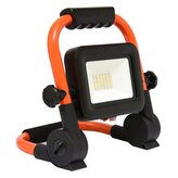 LED reflektor 20W AKU, 4000K, 3,7V/9,6Ah, IP65, oranžová