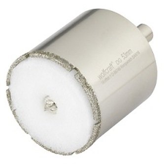 WOLFCRAFT - Korunka vrtací diamant "Ceramic" s vodním chlazením 45mm