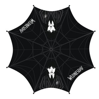 Skládací deštník Netflix|Wednesday: Černá uniforma