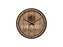 Nekupto Nástěnné hodiny Bacardi (logo) NA51201