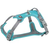 Postroj PREMIUM ACTIVE, aqua - M: 49-69 cm/ 20 mm