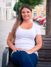 Bobánek Dámské tričko UniFit krátký rukáv - Bílé - XL