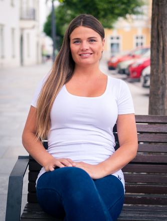 Bobánek Dámské tričko UniFit krátký rukáv - Bílé - XL