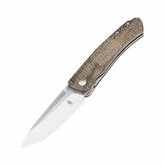 Kizer V3629C1 Agressor Green vreckový nôž 7,6 cm, Stonewash, zelená, Micarta