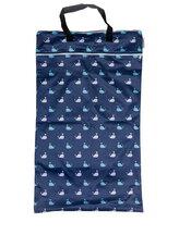 Bobánek Nepromokavá taška velká - Modré velryby