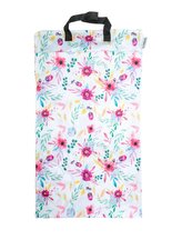 Bobánek Nepromokavá taška velká - Růžové květiny 1ks