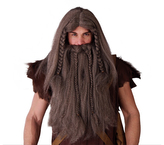 Vikingská paruka a vousy v boxu