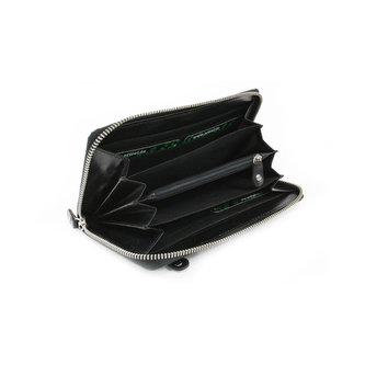 Dámská kožená psaníčková peněženka Arwel 3559 - černá Dámská kožená psaníčková peněženka Arwel 3559 - černá