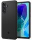 Spigen Essential, sandblast matte black - Samsung Galaxy M55 5G