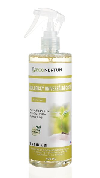 Ekologický univerzální čistič natural 400 ml