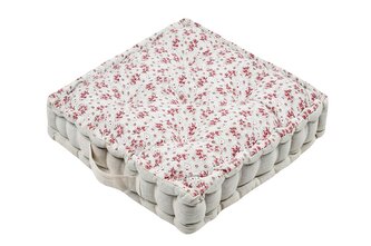 Sedací polštář na zem GINNY růžová 45x45 cm France Sedací polštář na zem GINNY růžová 45x45 cm France