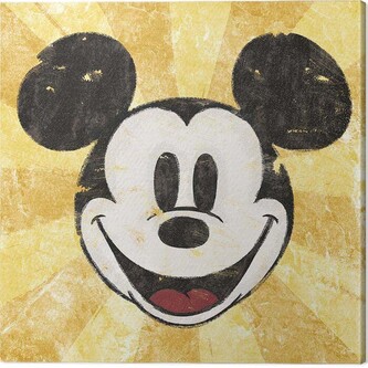 Obraz na plátně Mickey Mouse - Squeaky Chic, 2 cm - 40×40 cm
