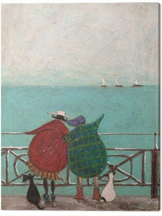 Obraz na plátně Sam Toft - We Saw Three Ships Come Sailing By, 2 - 30×40 cm